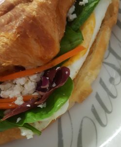 Poached Egg Croissant